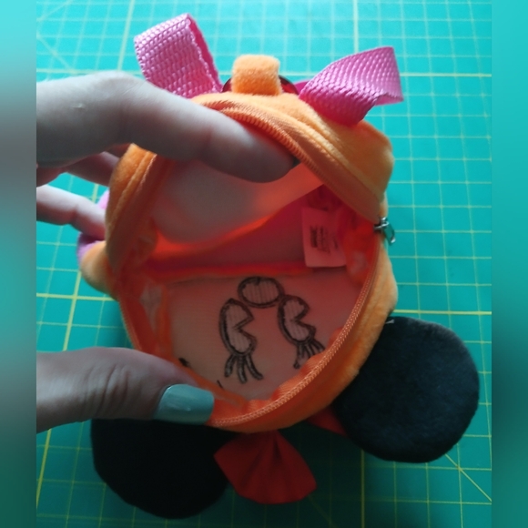 Rare Minnie Mouse Halloween micro backpack pouch - Picture 3 of 6
